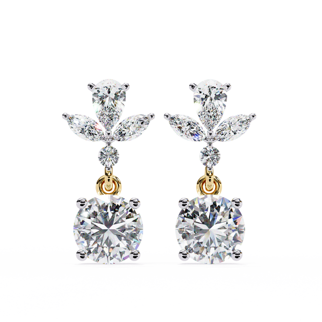 Samantha Solitaire Earring