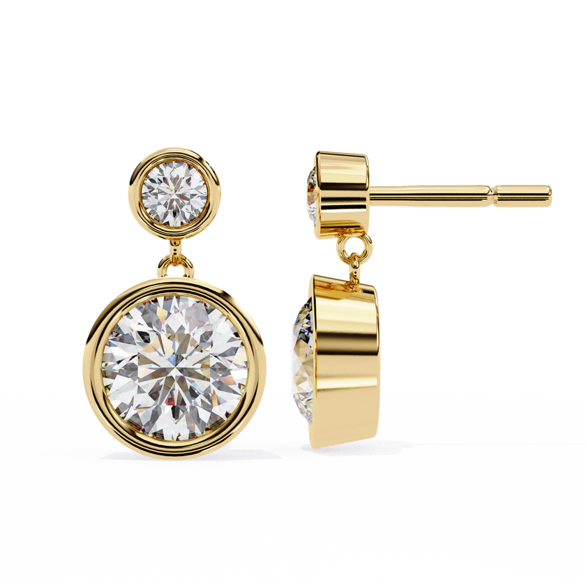 Vivienne Solitaire Earring