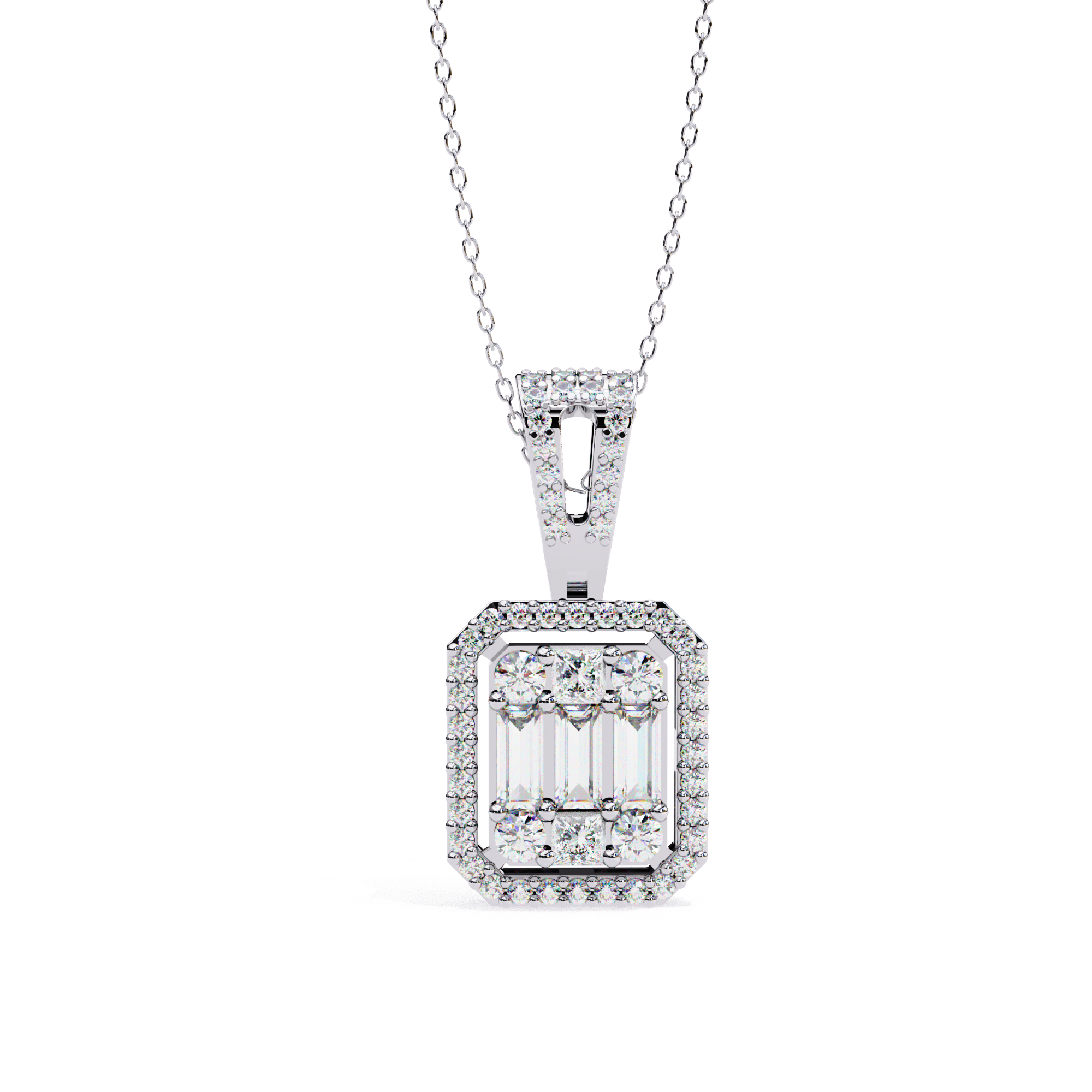 Camille Diamond Pendant