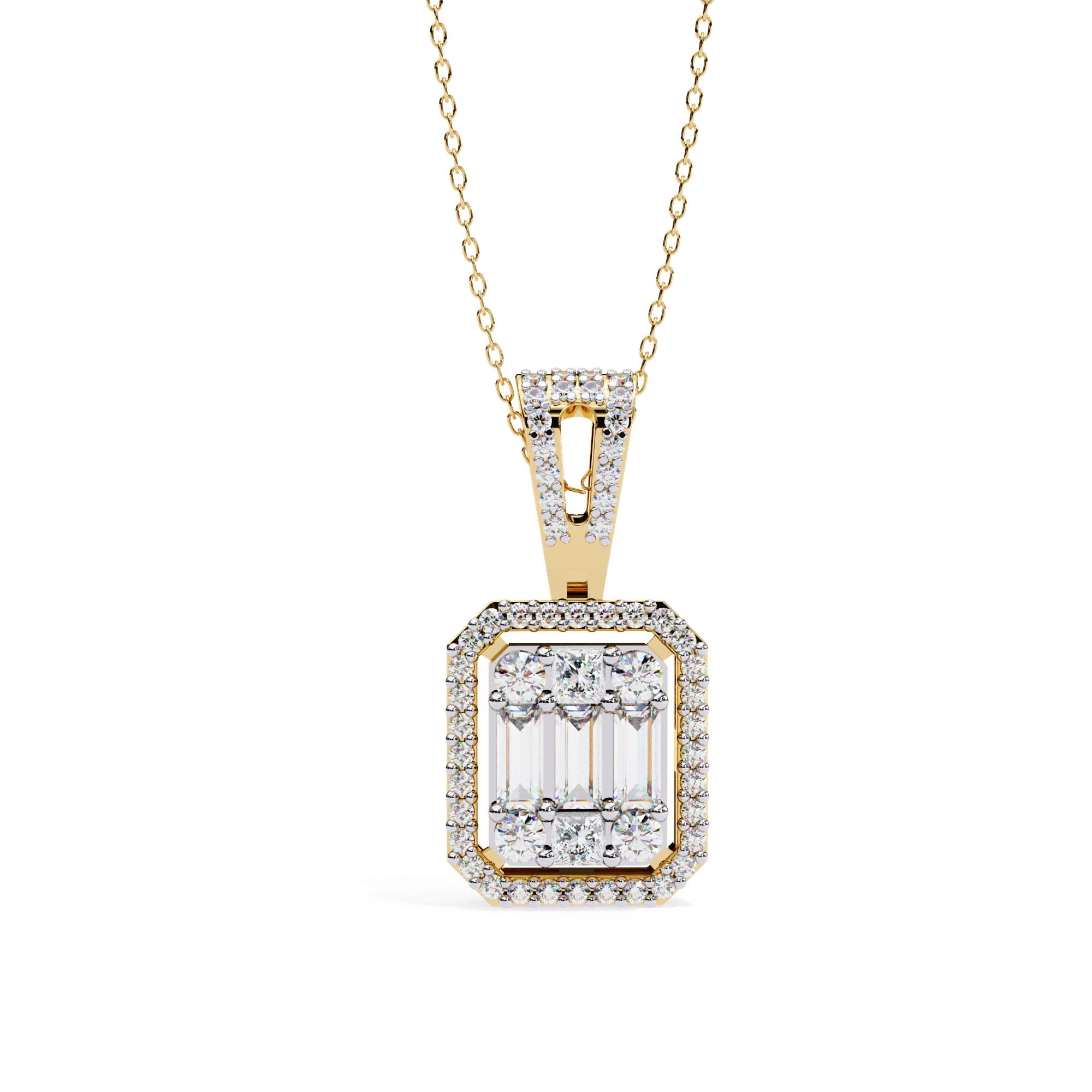 Camille Diamond Pendant