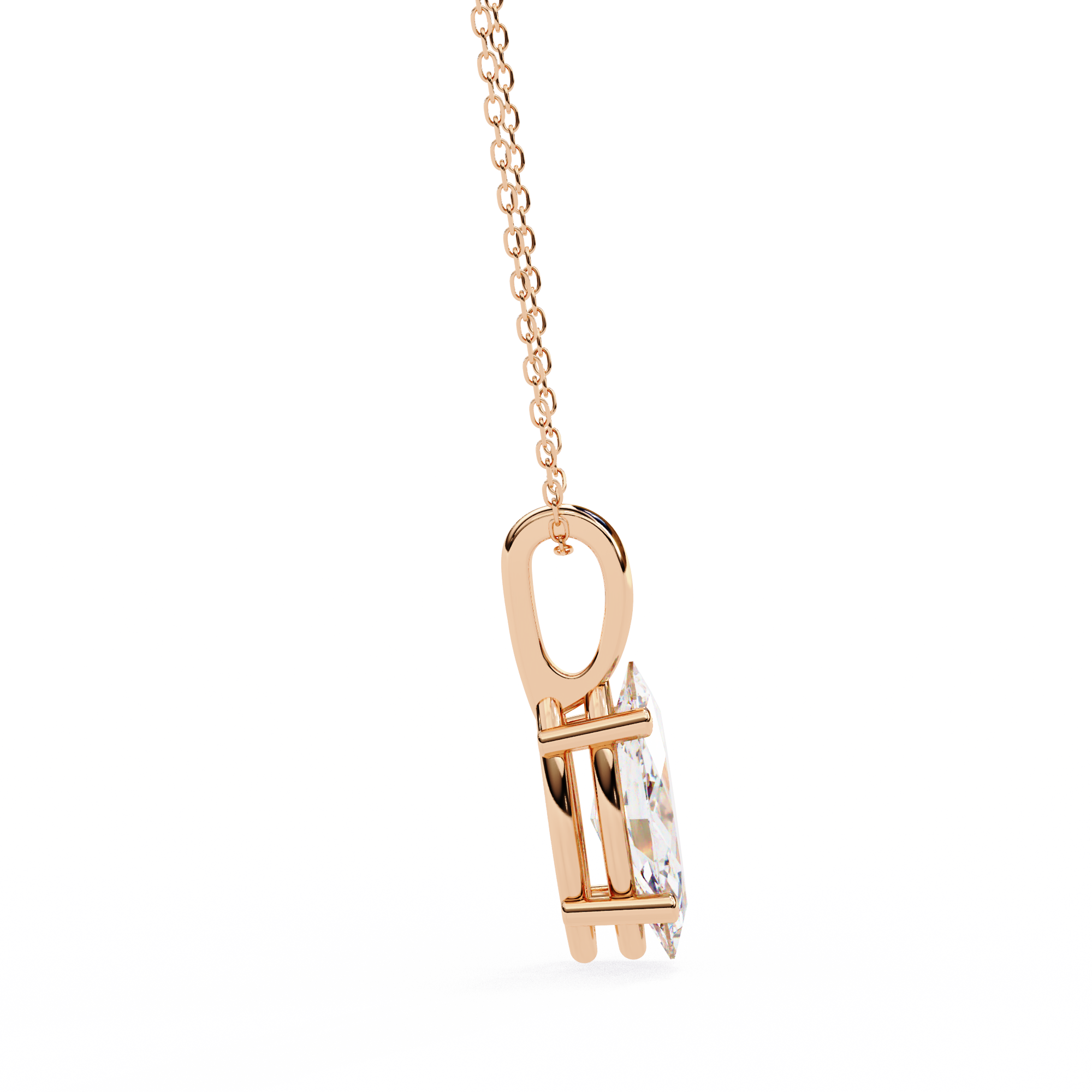 Evangeline Solitaire Pendant