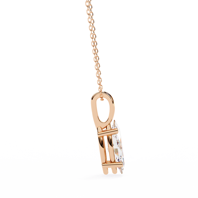 Evangeline Solitaire Pendant
