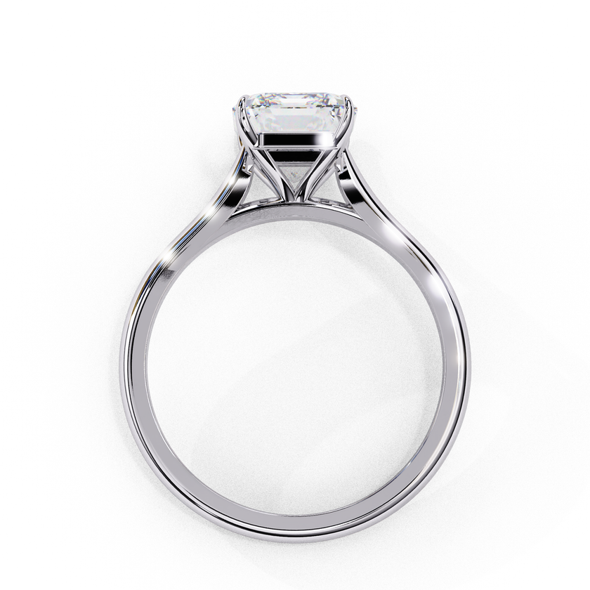 Lily Solitaire Ring