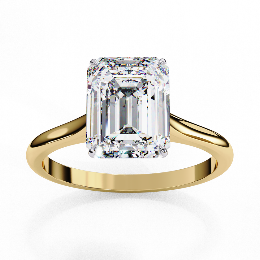 Lily Solitaire Ring