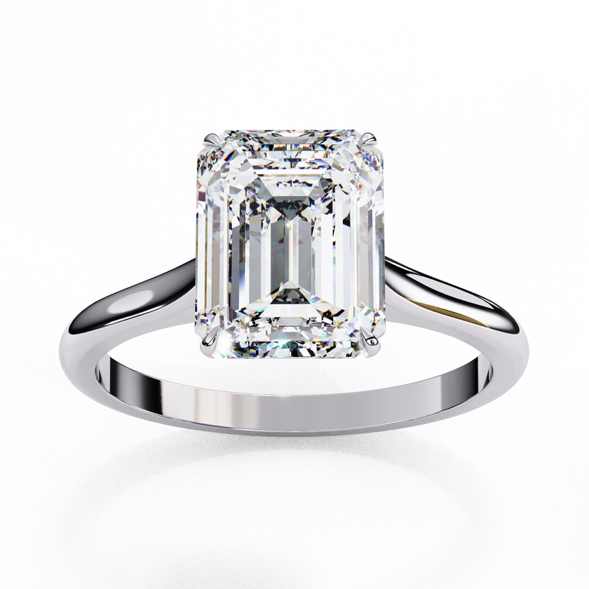 Lily Solitaire Ring