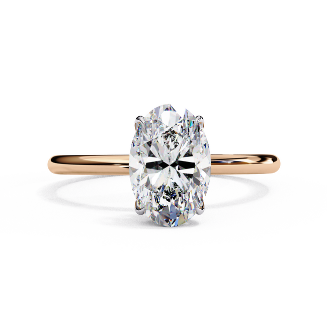 Daisy Solitaire Ring