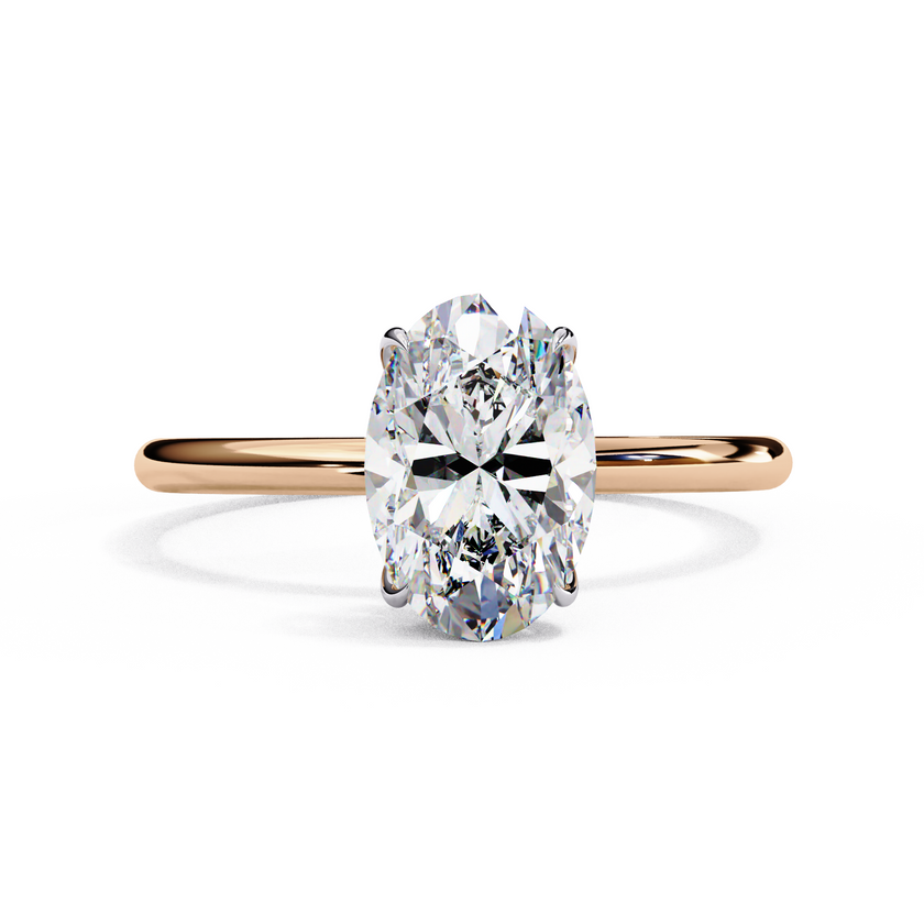 Daisy Solitaire Ring
