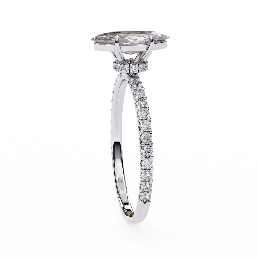 Vega Solitaire Ring