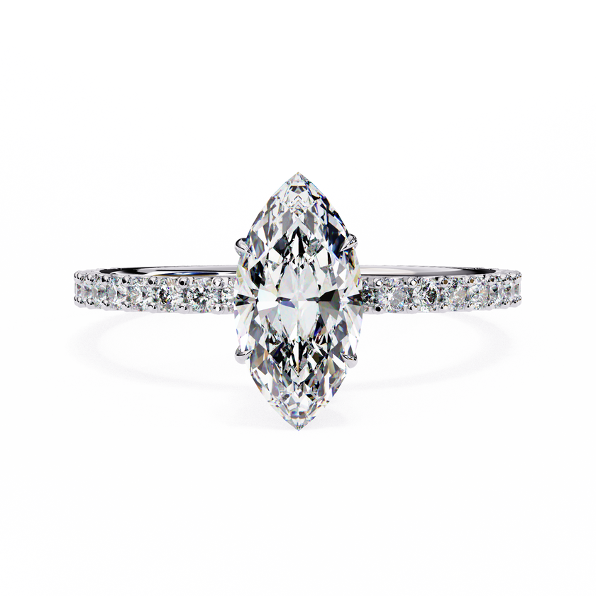 Vega Solitaire Ring