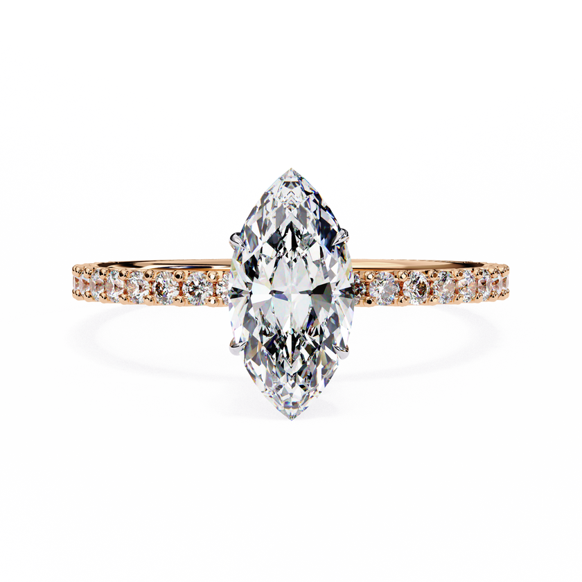Vega Solitaire Ring