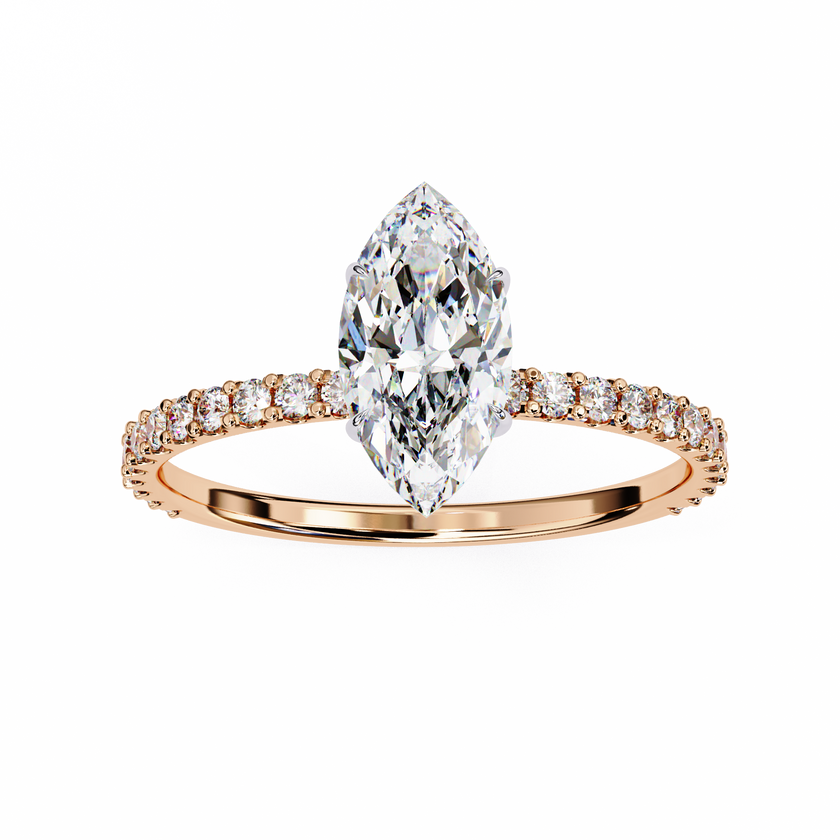 Vega Solitaire Ring