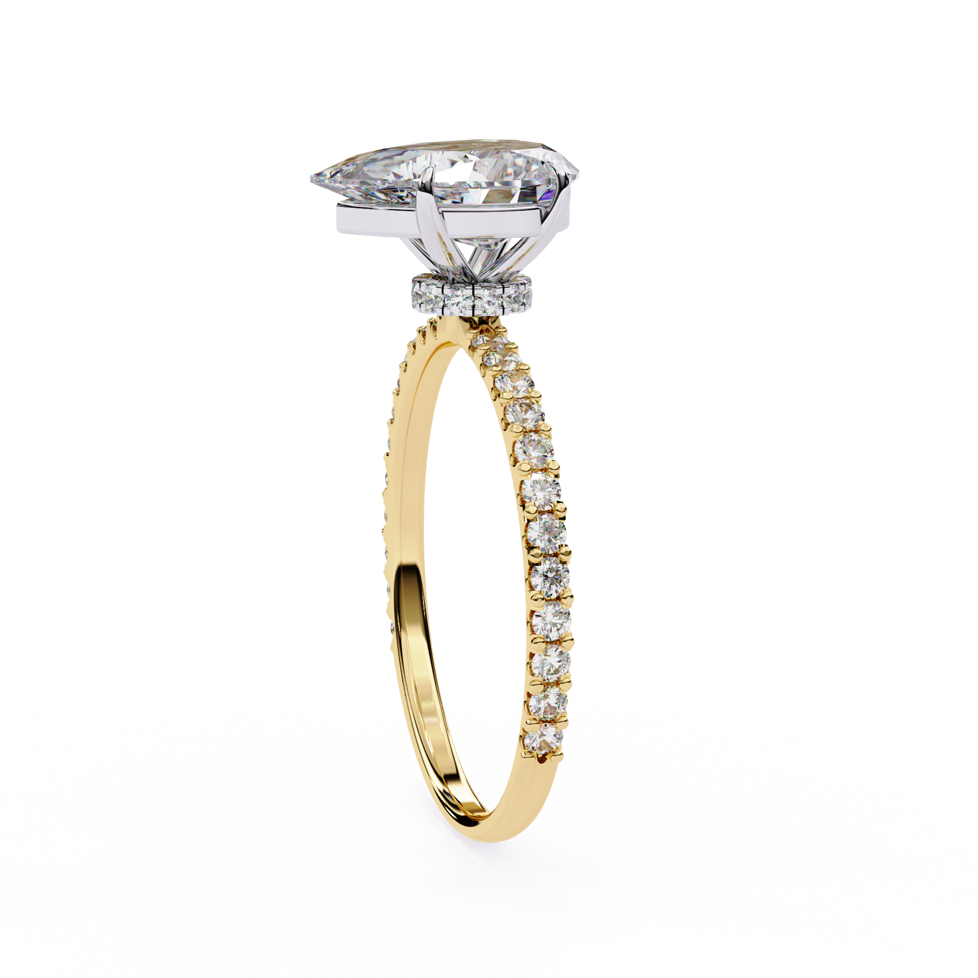 Callisto Solitaire Ring