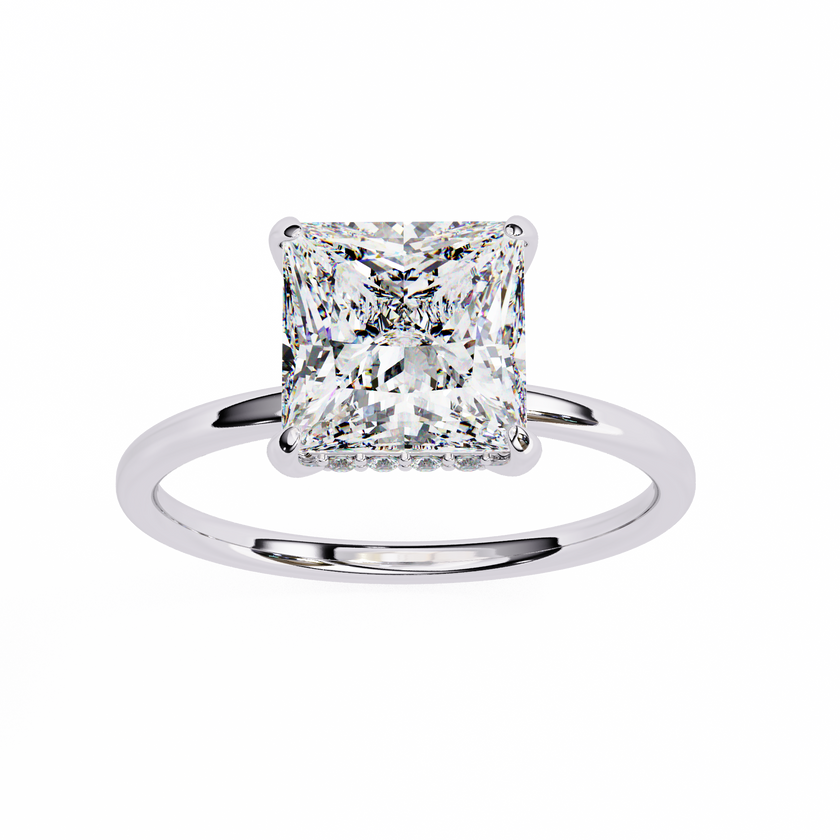 Rosa Solitaire Ring
