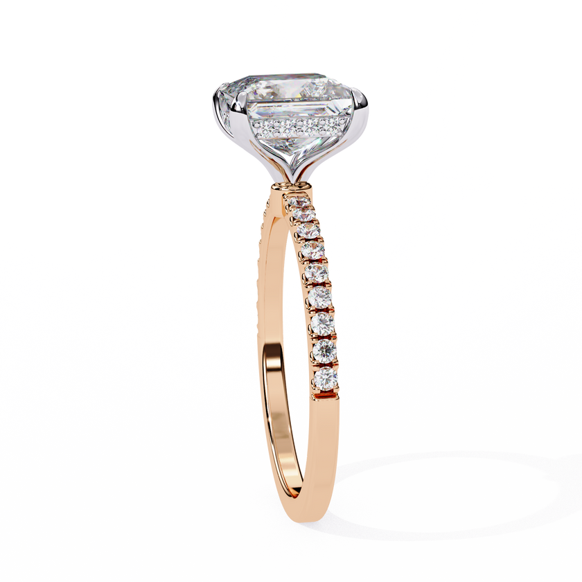 Luna Solitaire Ring