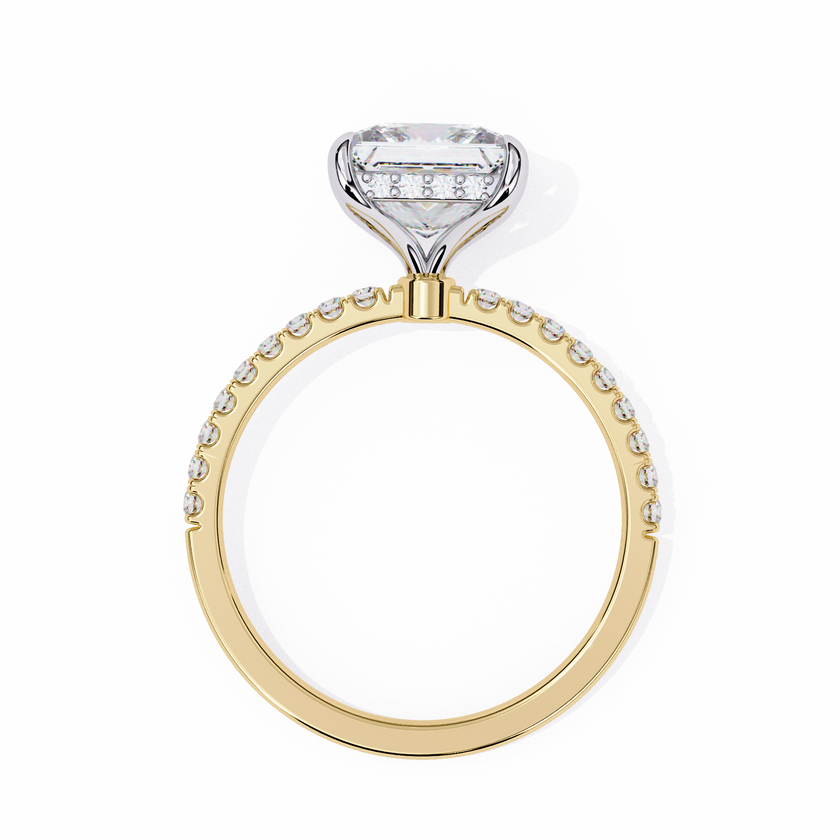 Luna Solitaire Ring