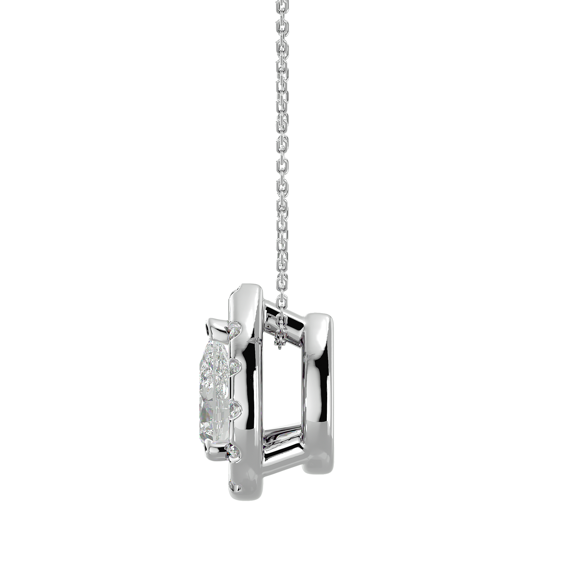 Frederica Solitaire Pendant