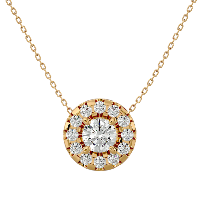 Giada Solitaire Pendant