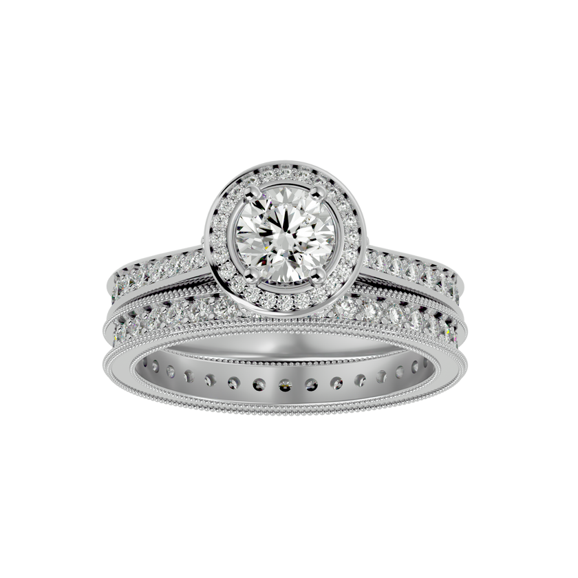 Iris Solitaire Ring