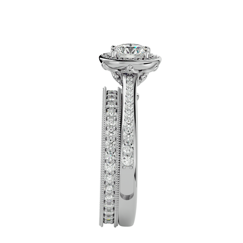 Iris Solitaire Ring