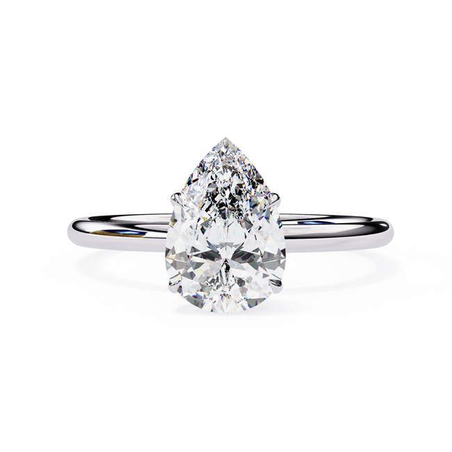Aster Solitaire Ring