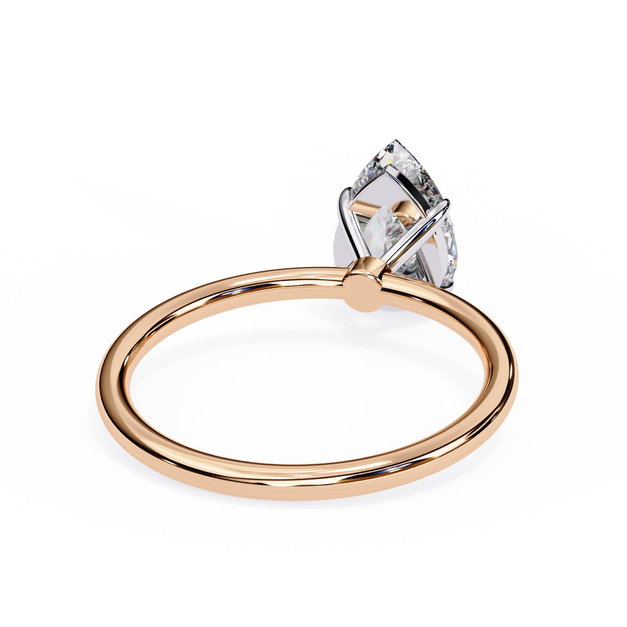 Aster Solitaire Ring
