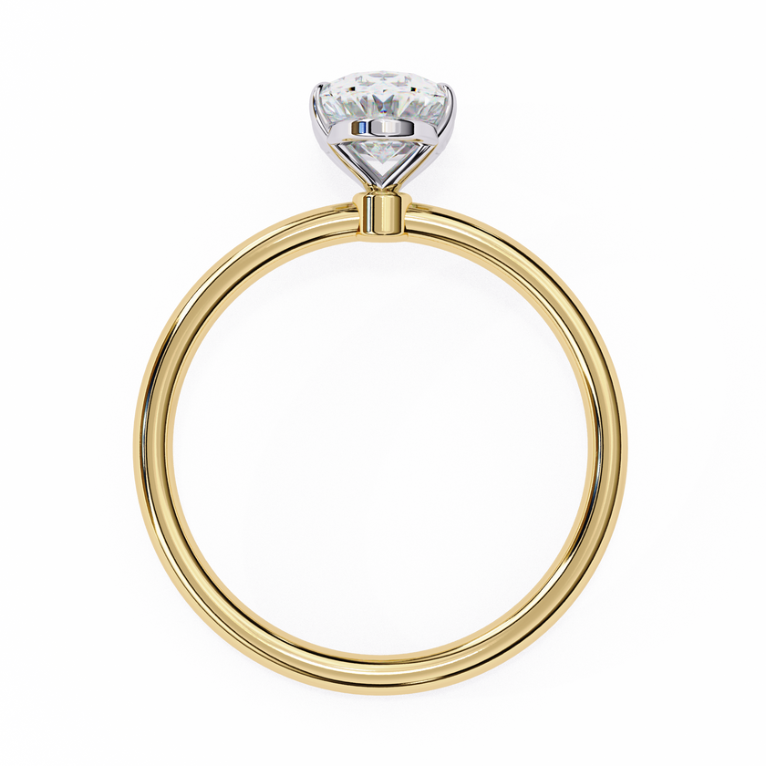Daisy Solitaire Ring