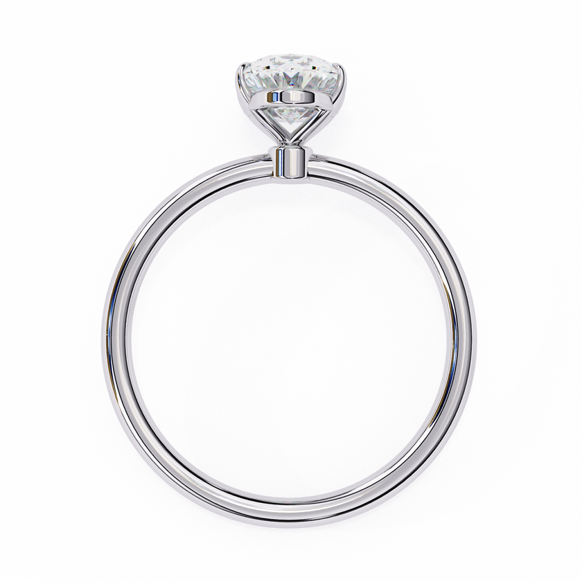Daisy Solitaire Ring