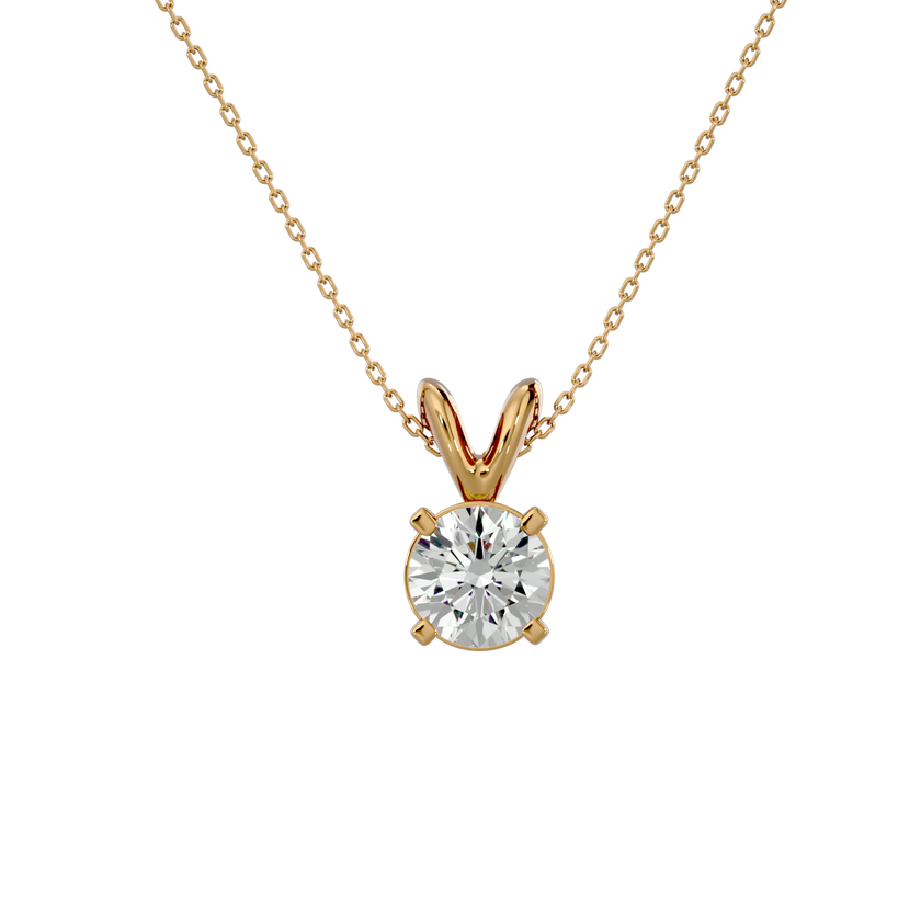 Gwendolyn Solitaire Pendant