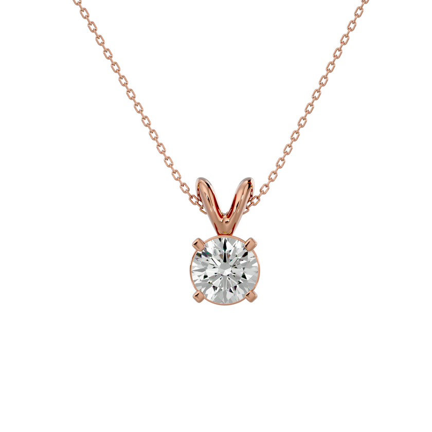 Gwendolyn Solitaire Pendant