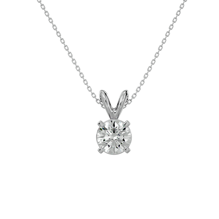 Gwendolyn Solitaire Pendant