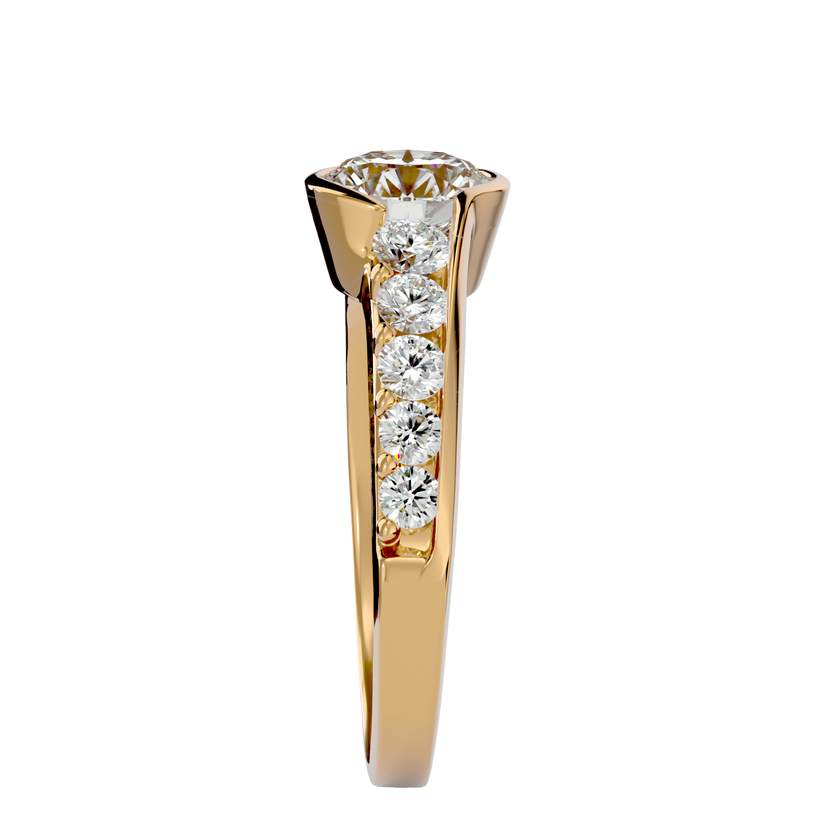 Alpha Solitaire Ring