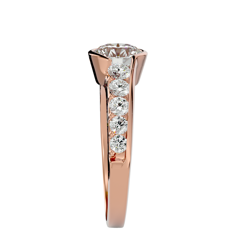 Alpha Solitaire Ring