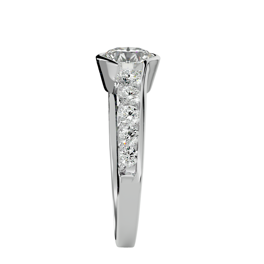 Alpha Solitaire Ring