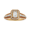 Aria Solitaire Halo Ring