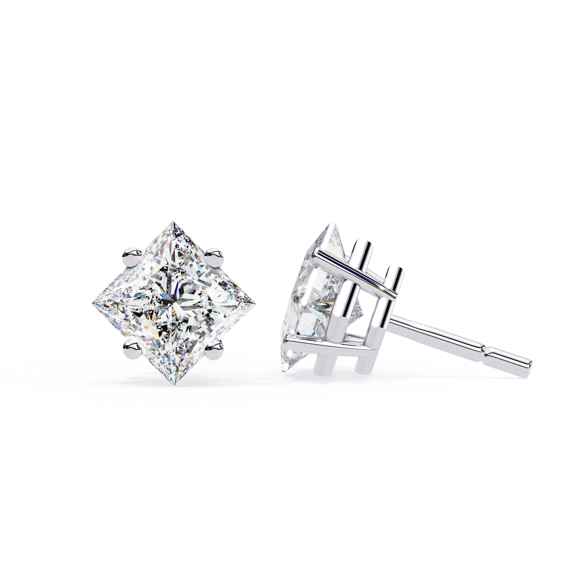 Cordelia Solitaire Earring