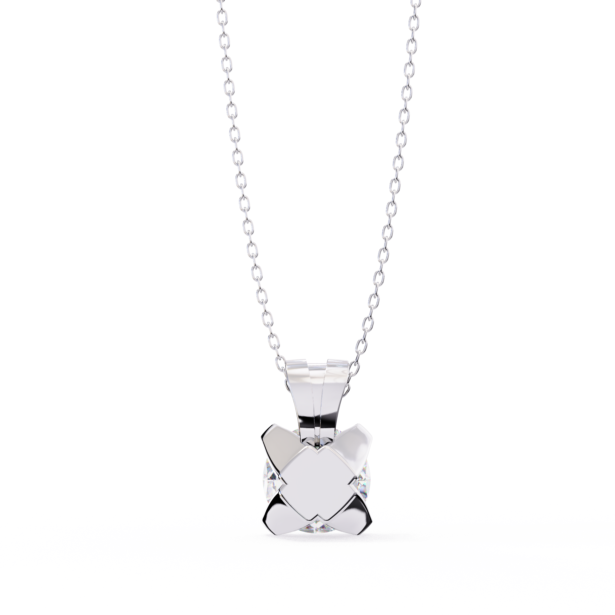 Claire Solitaire  Pendant