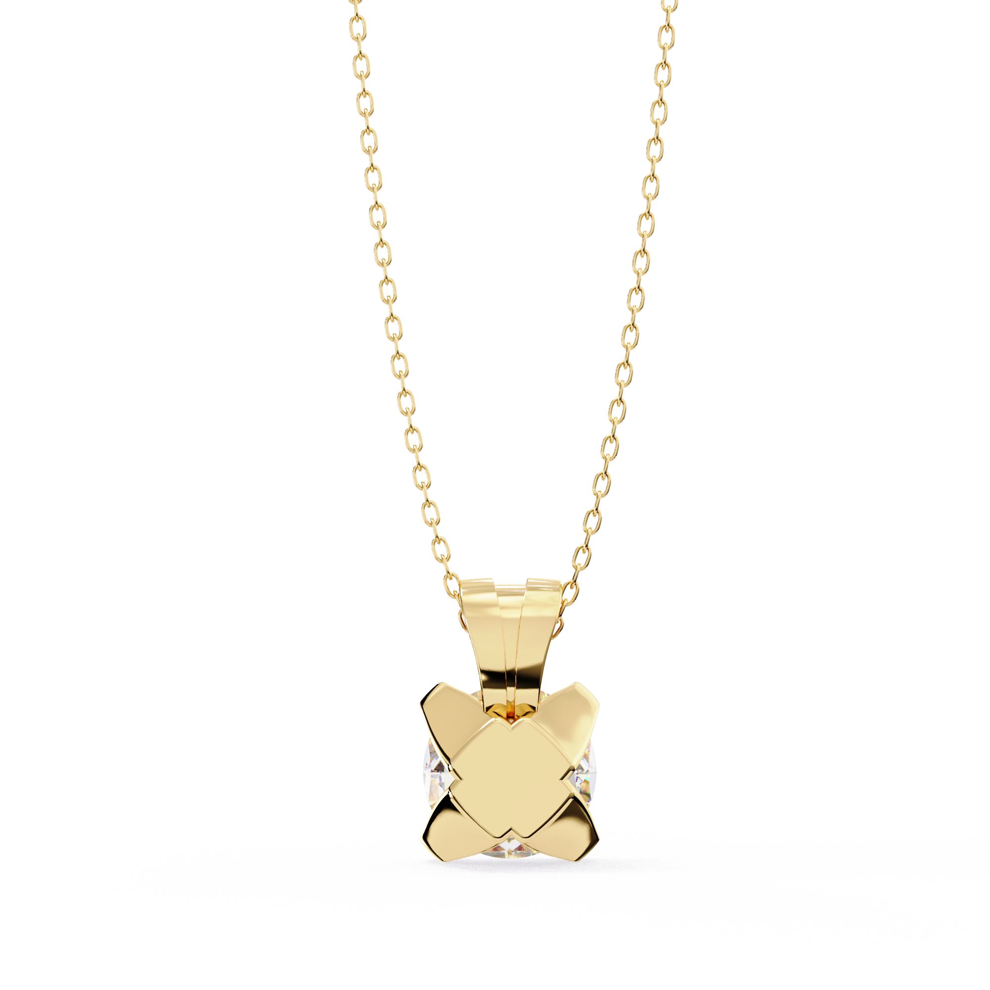 Claire Solitaire  Pendant