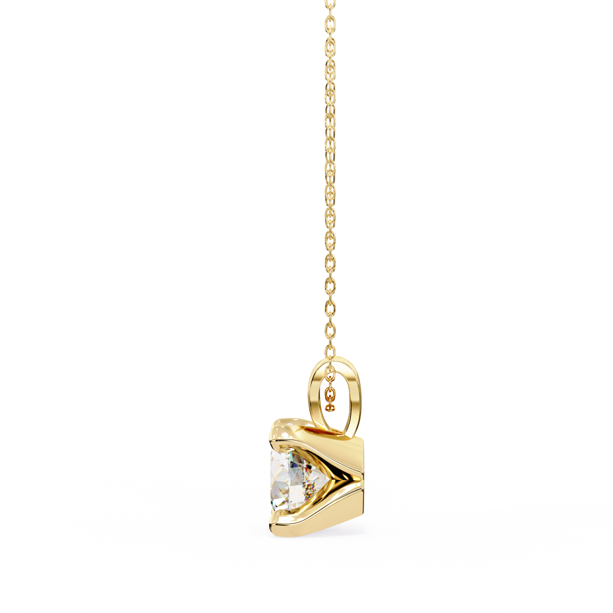Claire Solitaire  Pendant