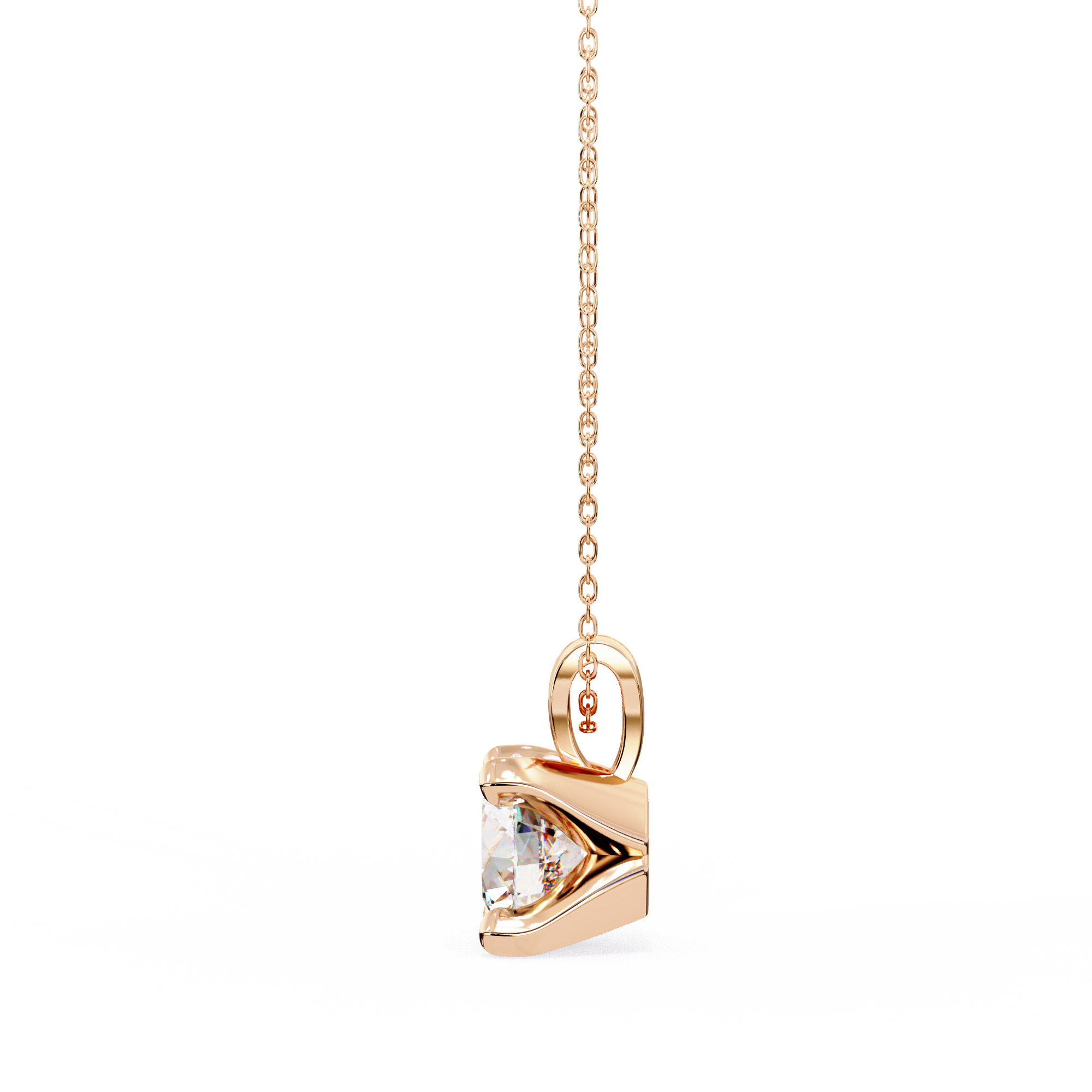 Claire Solitaire  Pendant