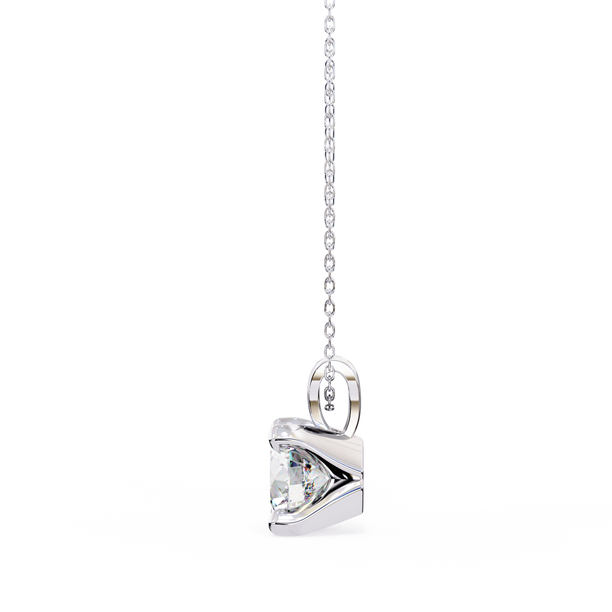 Claire Solitaire  Pendant