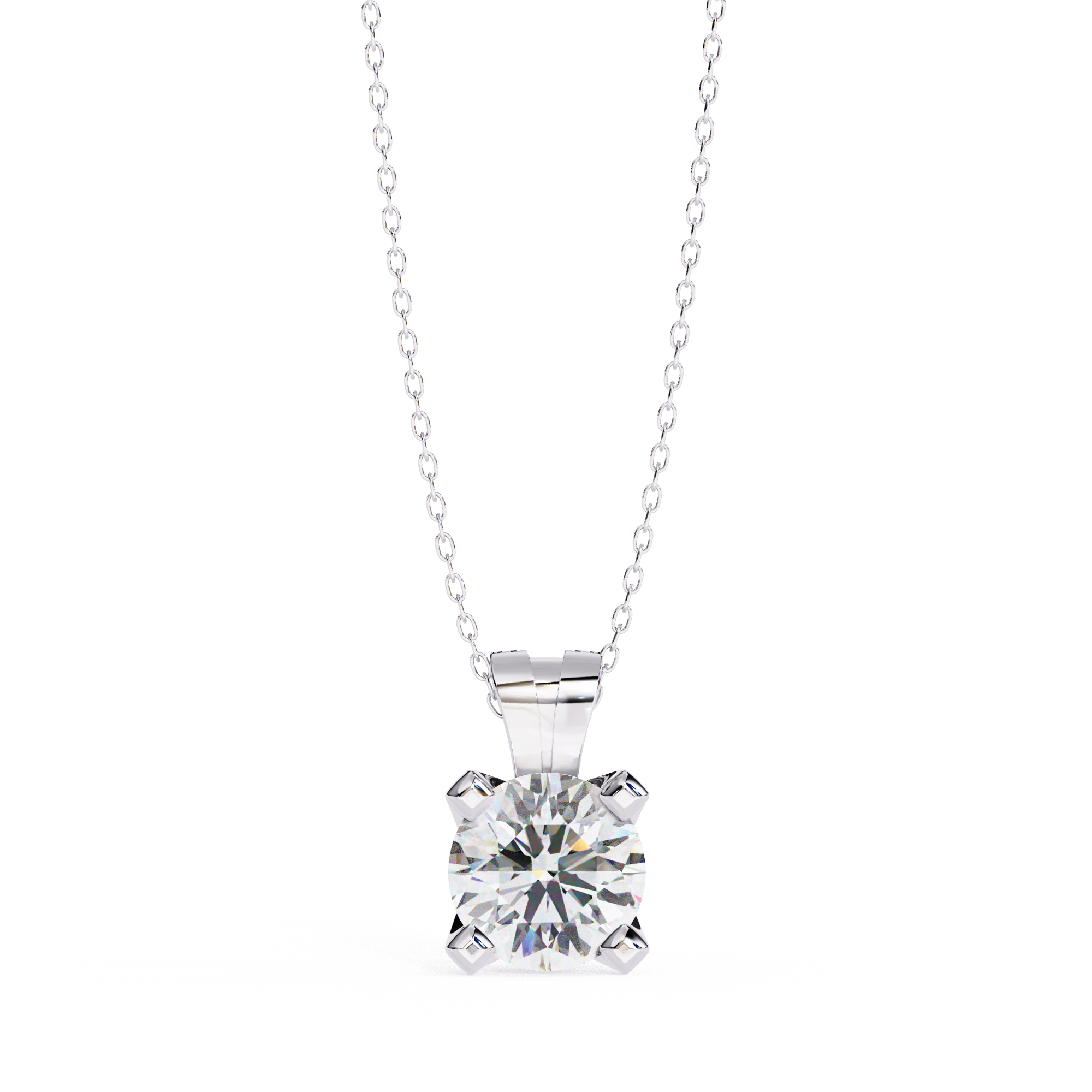 Claire Solitaire  Pendant