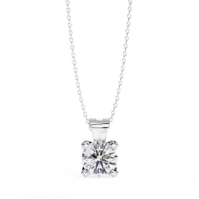 Claire Solitaire  Pendant