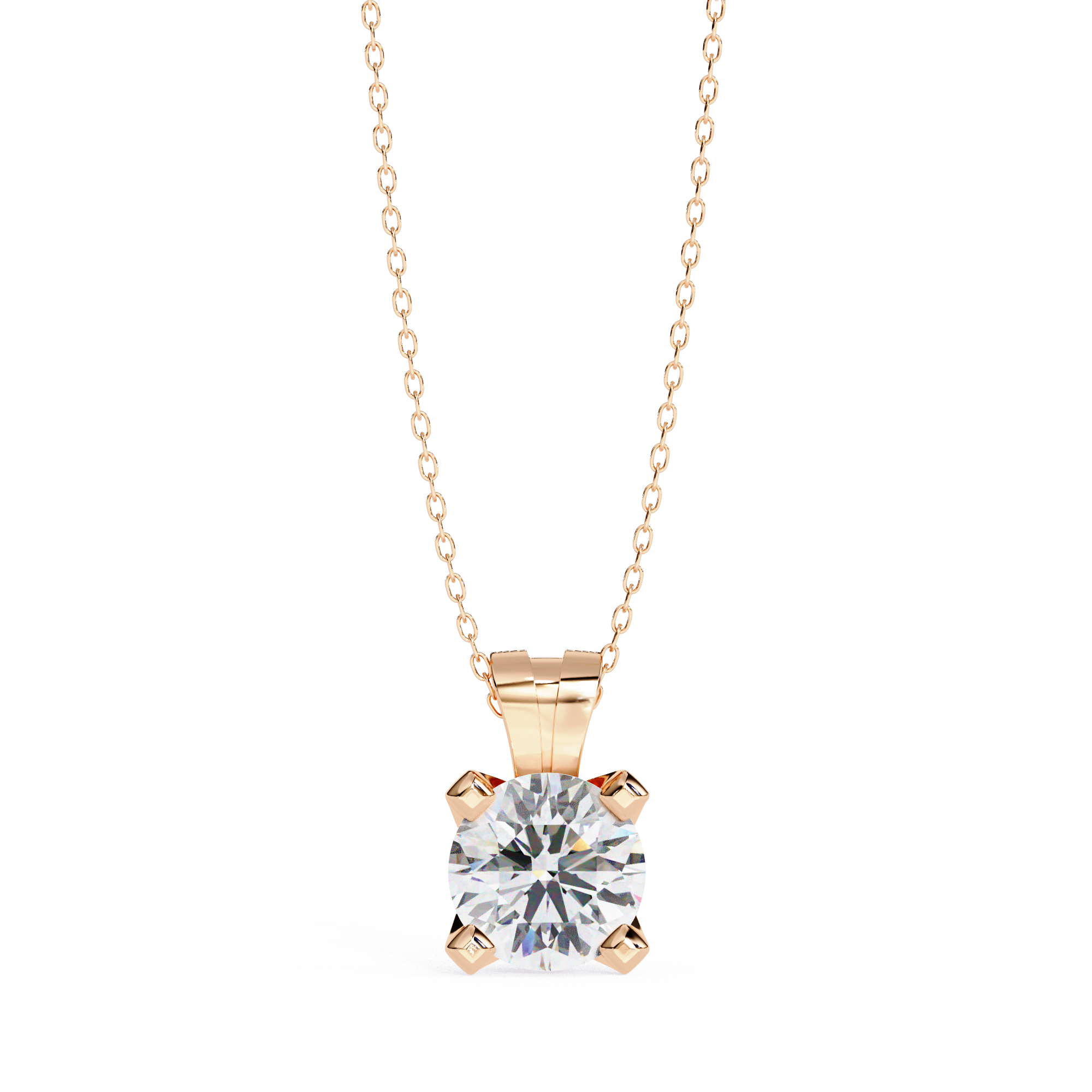 Claire Solitaire  Pendant