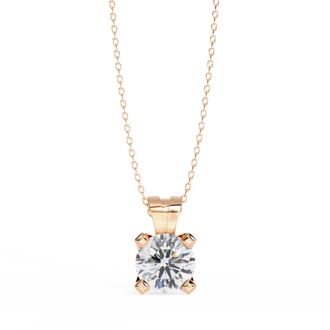 Claire Solitaire  Pendant