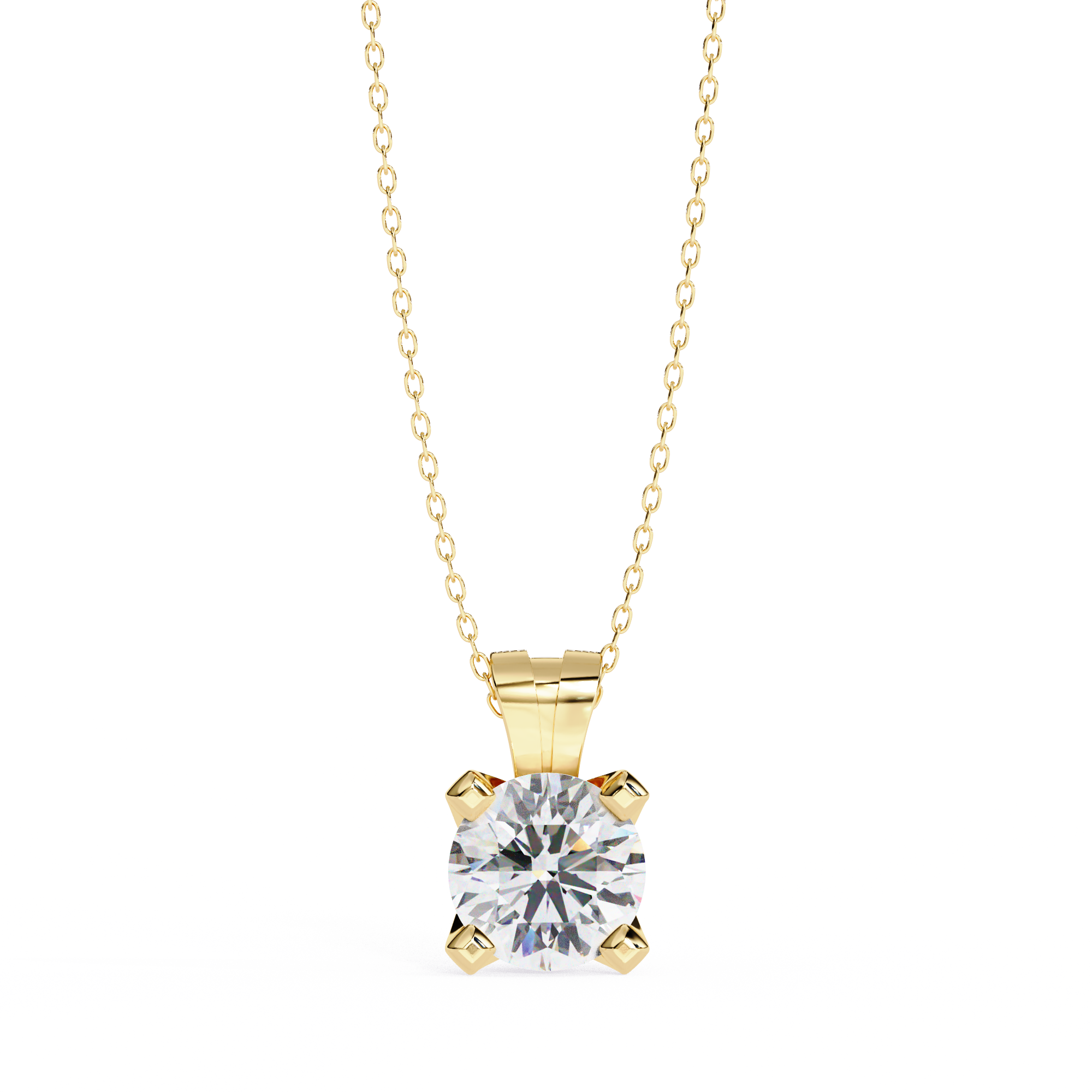 Claire Solitaire  Pendant