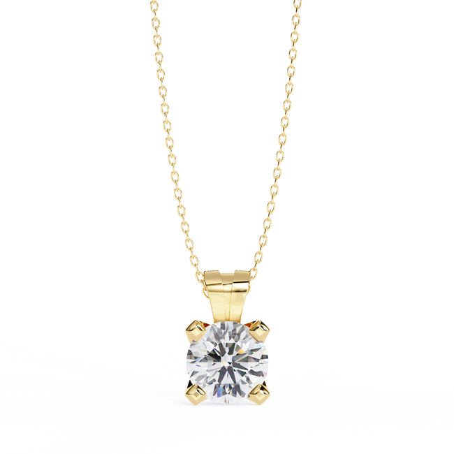 Claire Solitaire  Pendant