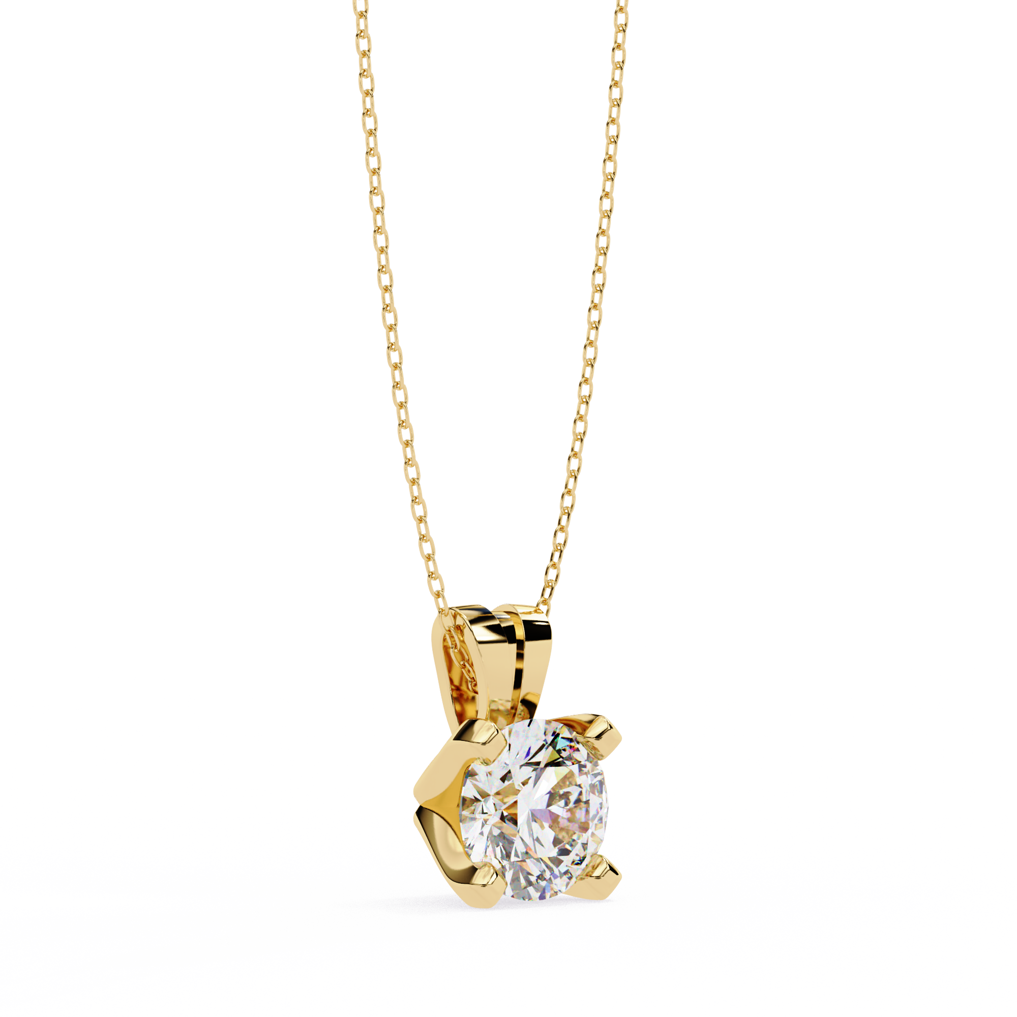 Claire Solitaire  Pendant