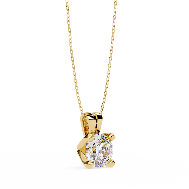 Claire Solitaire  Pendant