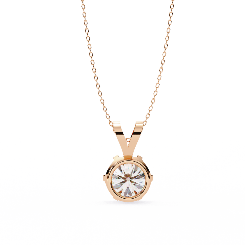 Clementine Solitaire  Pendant