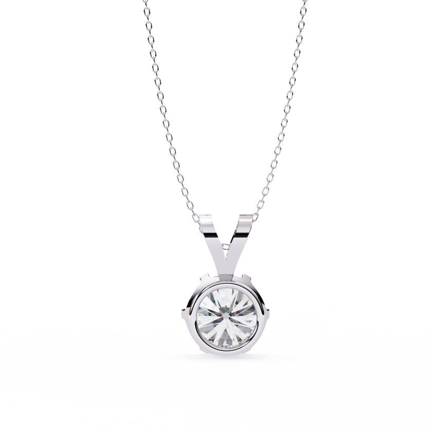 Clementine Solitaire  Pendant